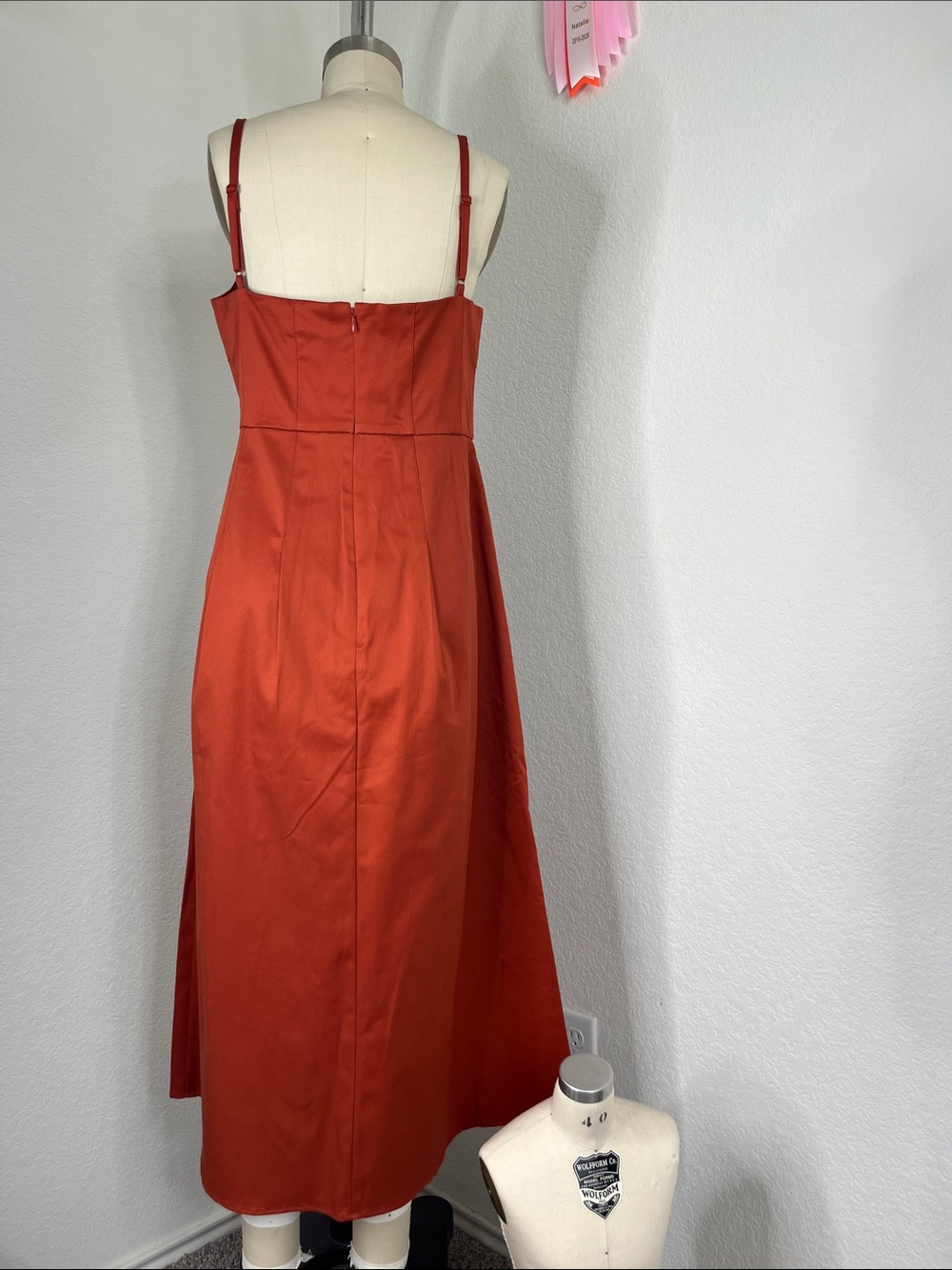 J Crew Button Front Stretch Twill Midi Dress Tailored Darted V Neck - Picture 8 of 12